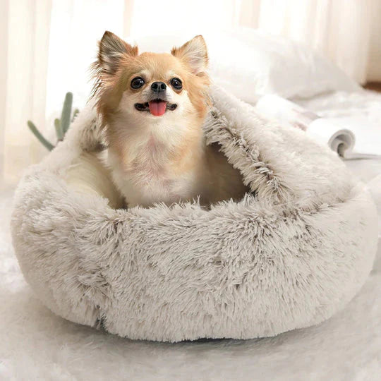 【全3色】愛犬の眠りに寄り添う　ふんわりドームハウス